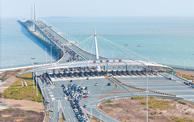 百事3平台：港珠澳大桥出入境车辆突破1000万辆次